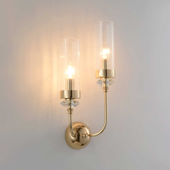 Бра Crystal Lux SECRET AP2 GOLD