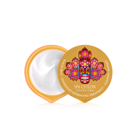 Ночная увлажняющая маска для лица "БЕЛЫЙ РИС" (15гр)