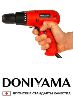 Шуруповёрт/ дрель-шуруповёрт DONIYAMA 800 Вт УСИЛЕННЫЙ СТАЛЬНОЙ РЕДУКТОР