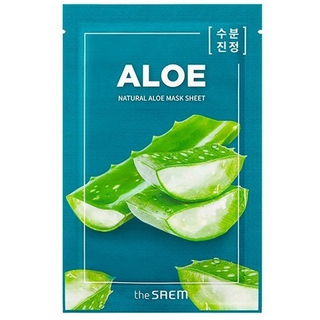 Тканевая маска с экстрактом алоэ THE SAEM Natural Aloe Mask Sheet