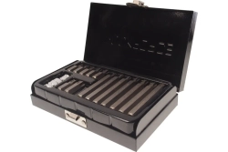 Набор бит RF-4156C TORX с битодержателем,15пр. 1/2"(L: 30/75мм; Т20,Т25,Т30,Т40,Т45,Т50,Т55), в кейсе ROCKFORCE