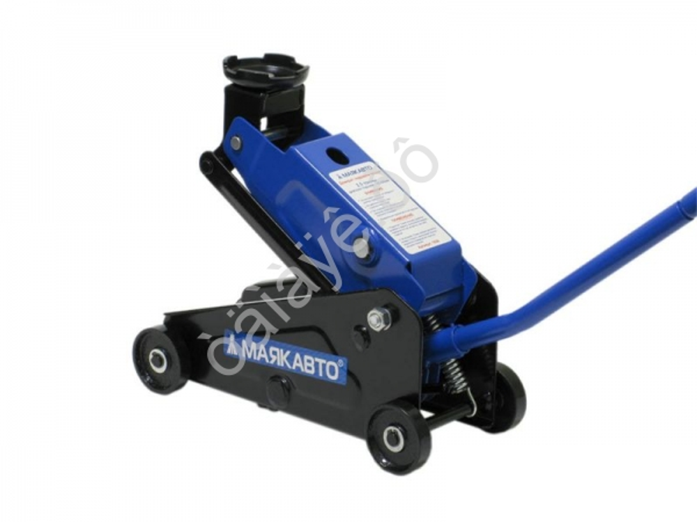 Домкрат гидравлический подкатной  2,5т h=145-400мм МаякАвто в кейсе 1626