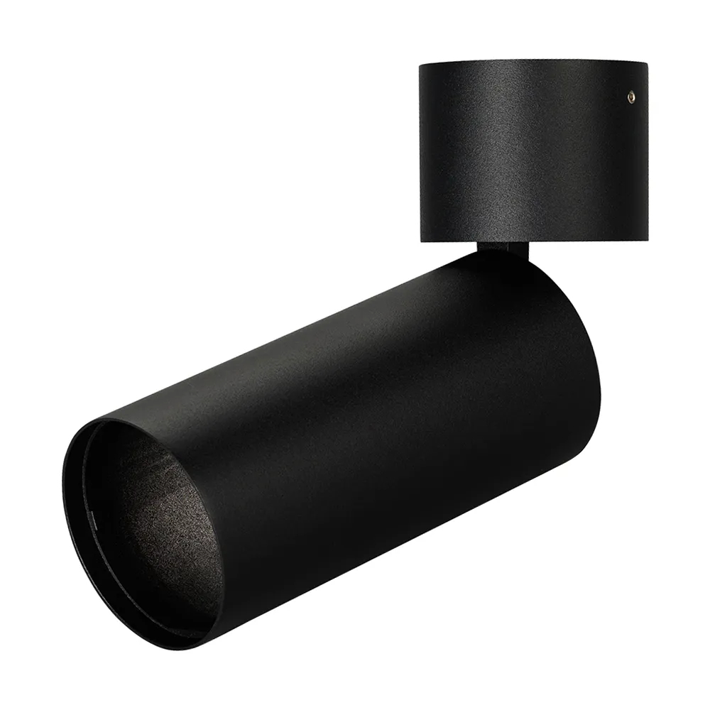 Корпус SP-POLO-SURFACE-FLAP-R65 (BK, 1-3, 200mA) (Arlight, IP20 Металл, 5 лет) 024383(1)