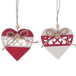 GAEM Украшение новогоднее "Сердце", L8 W0,6 H8 см, 2в.