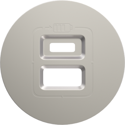 Накладка для розеток USB,  шампань,  серия D16