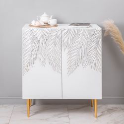 Комод Тропик Стайл с 2 полками Айс Голд