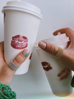 Кольцо Bubble широкое