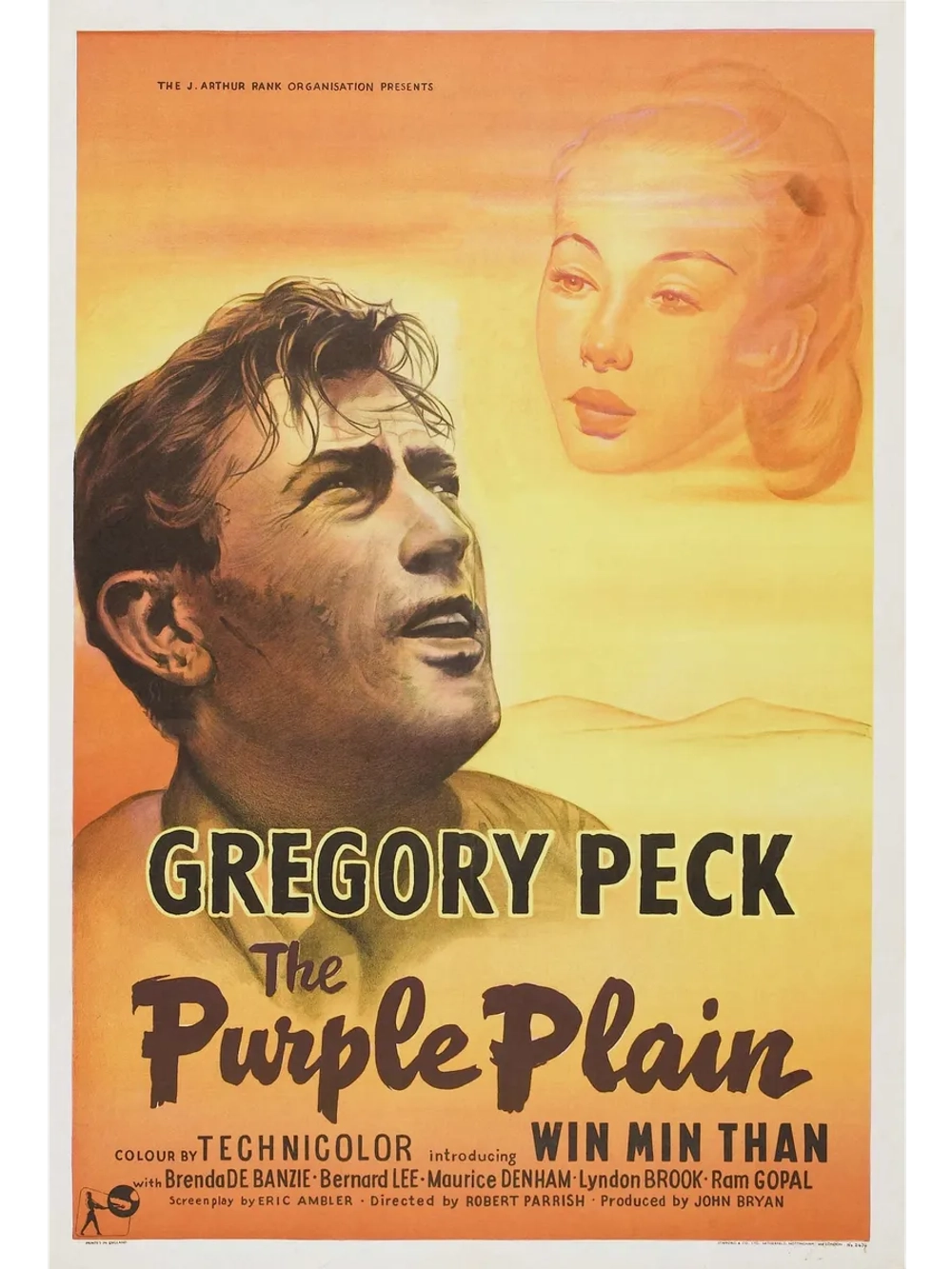 Лиловая равнина (1954) (DVD-R), Русский язык.