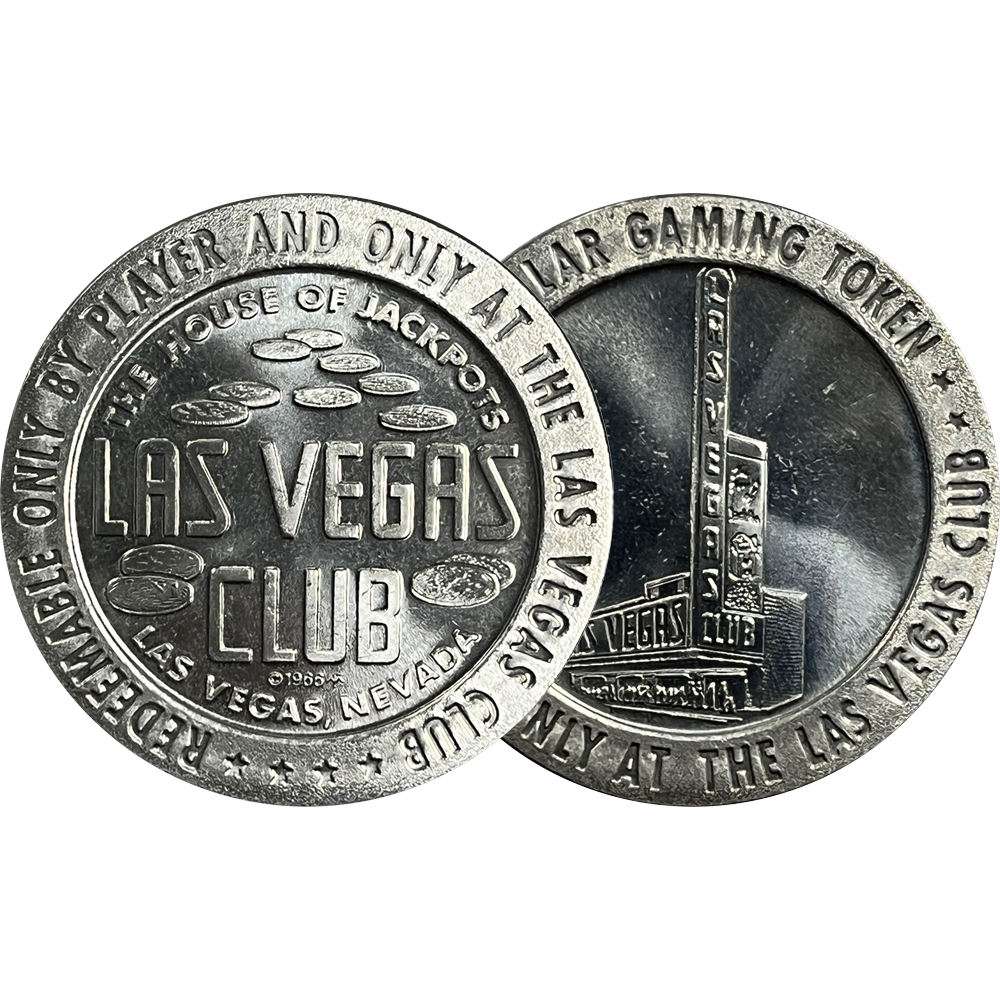 Las Vegas Club Casino $1 Token №2