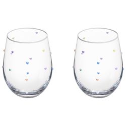 НАБОР СТАКАНОВ "SWEETY COLORS" ИЗ 2 ШТ. 520 МЛ