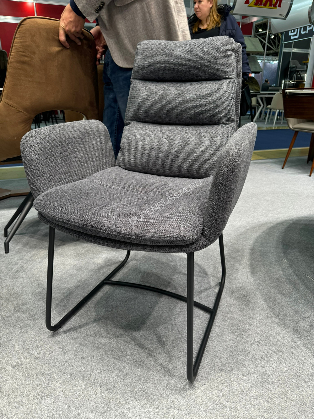 Стул DC-8092R темно-серый