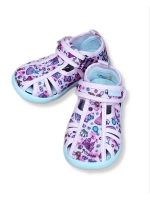 Летние сандалии для девочки на липучке новинка.