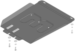 Защита КПП. 2 мм, Сталь. для Foton Tunland G7 2024-н.в., Motodor.77505