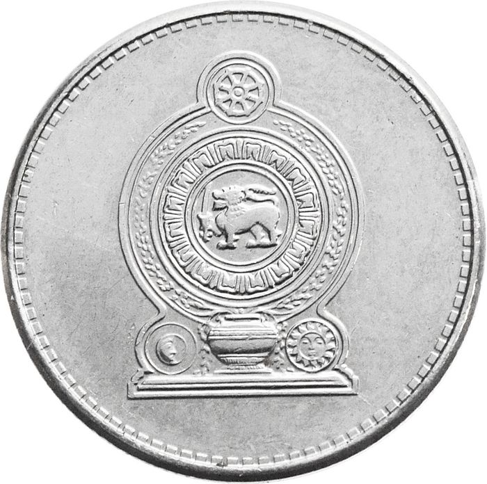 1 рупия 2016 Шри-Ланка XF-AU