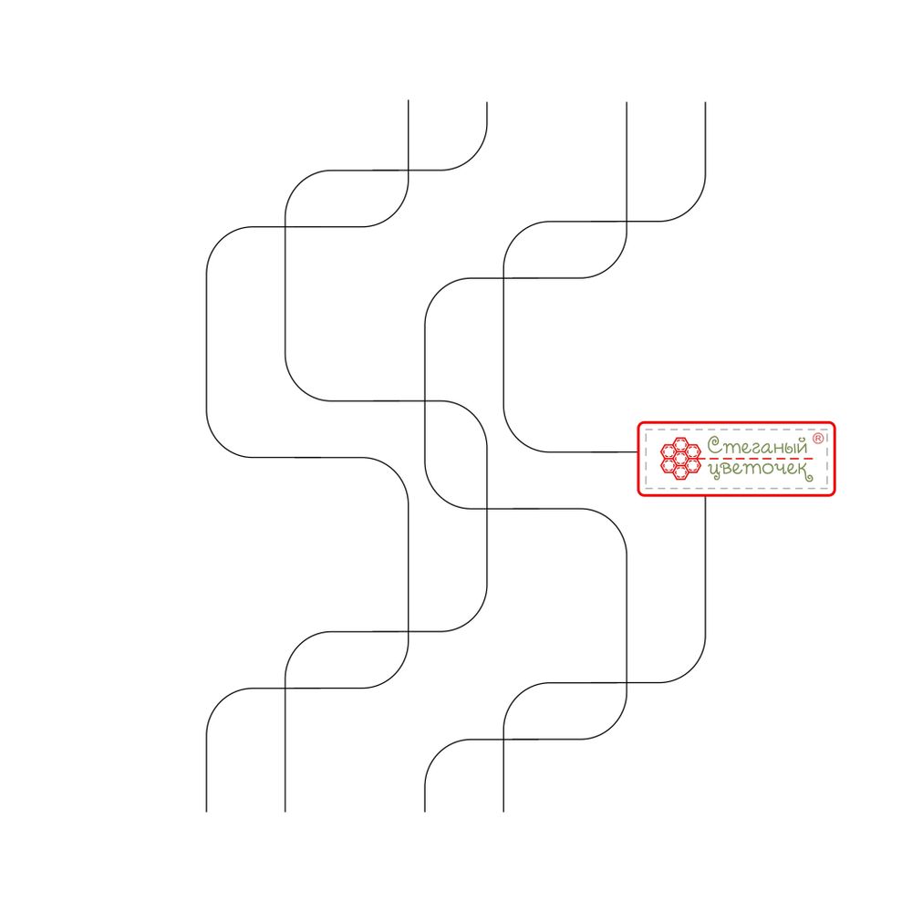 Линейка для стежки №24, 3 мм (aрт. Y24)