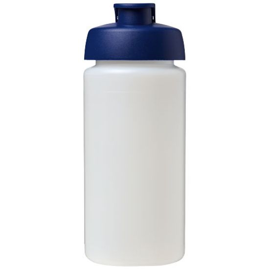 Спортивная бутылка Baseline® Plus grip объемом 500 мл с откидывающейся крышкой