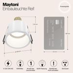 Встраиваемый светильник Technical DL049-01W