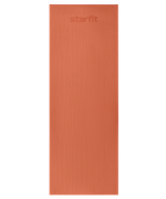 Коврик для йоги и фитнеса высокой плотности FM-103 PVC HD, 183x61x0,4 см, индийский каштан