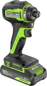 Винтоверт аккумуляторный GREENWORKS ID3170 ударный, 24V, 2 АКБ 2Ач и ЗУ 3804907CUC