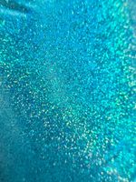 Блёстки Глиттеры 808-1.0мм - Морской бирюзовый голографик - универсальные