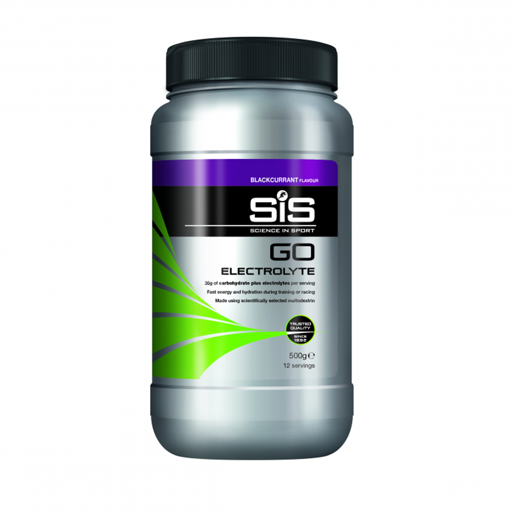 SiS GO Electrolyte Powder - 500 g, Черная смородина