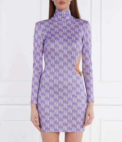 Платье Elisabetta Franchi - фиолетовый(AB56041E2)