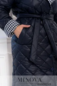 Куртка 2428-темно-синий Minova
