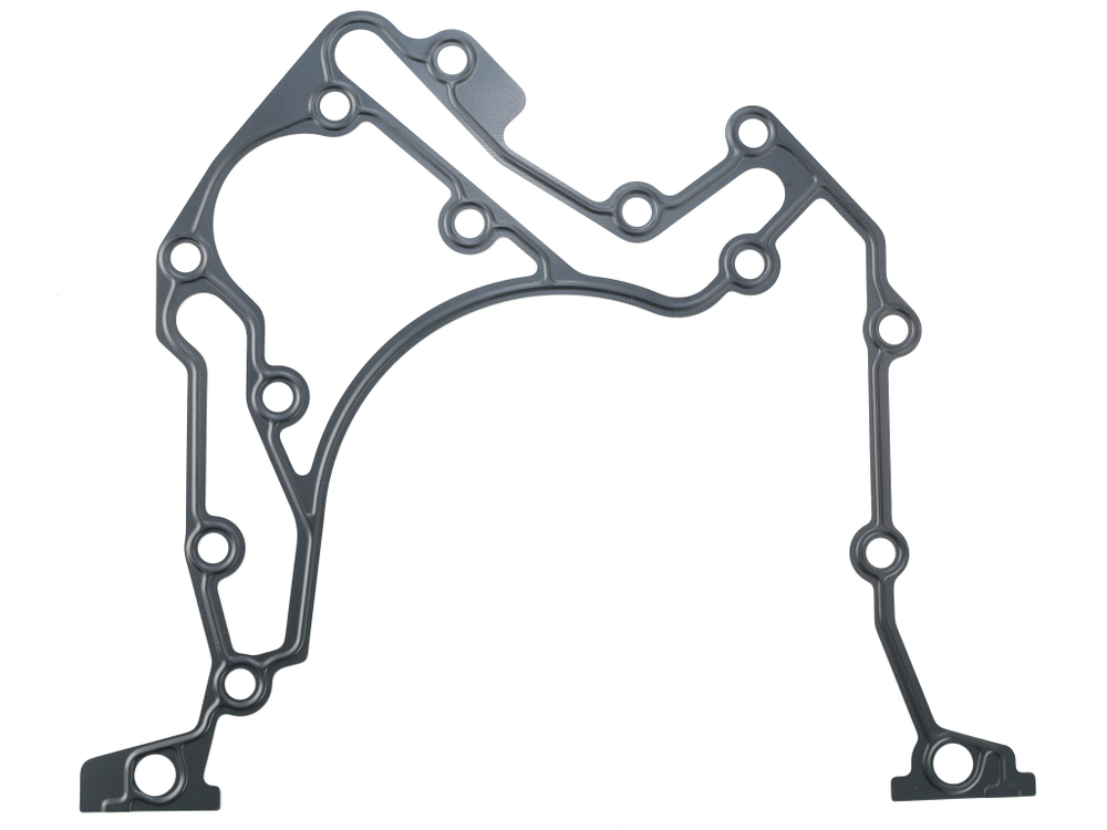 Прокладка передней крышки дв. CUMMINS ISF 3,8 а/м ПАЗ, ГАЗ, КАМАЗ N75, N80, N120 Компас-9/12 (металл, 4980605) RUATI