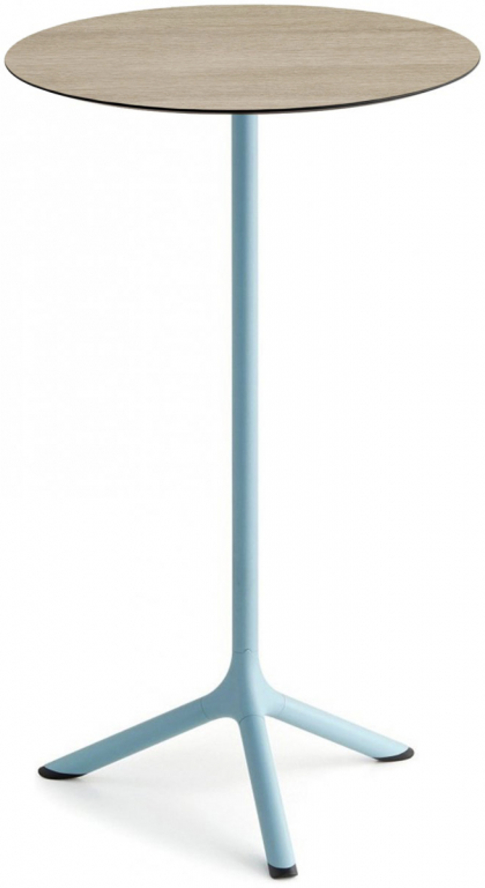 Стол ламинированный барный Scab Design Tripe, голубой, состаренный дуб тортора