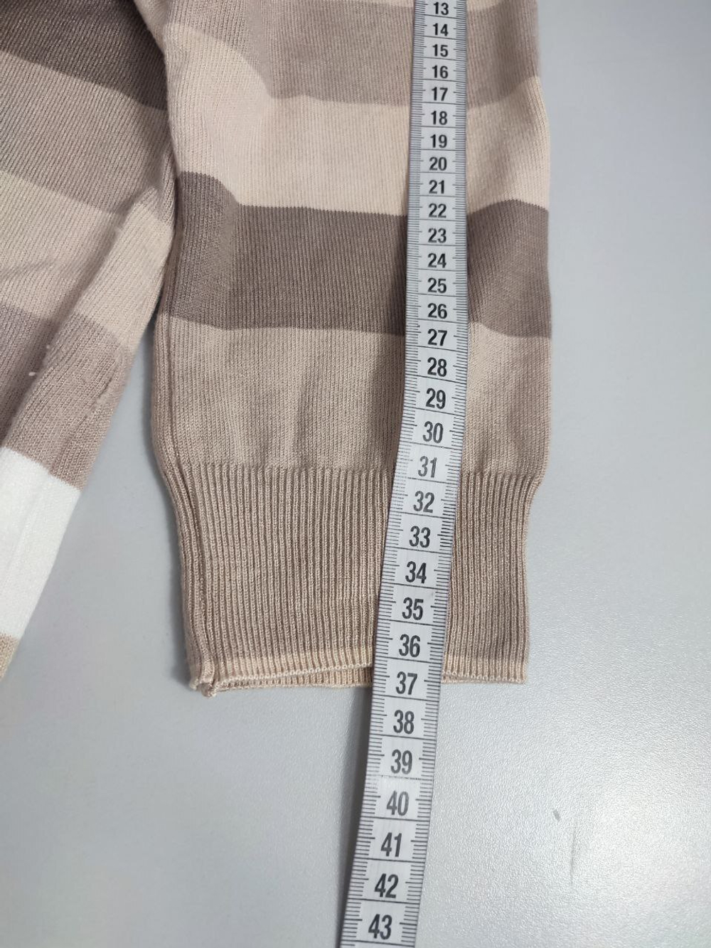 Джемпер Key Fashion в полоску 44 размер