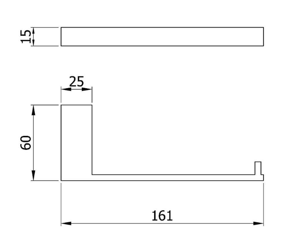 Держатель туалетной бумаги нерж. сталь CORINTO 16932.S матовый