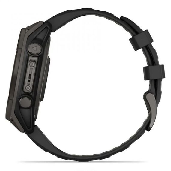 Garmin Fenix 8 Solar 47 мм Sapphire Carbon Gray — премиум-часы с зарядкой от солнца