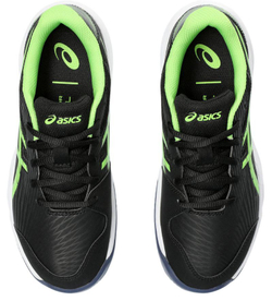 Детские  кросовки для Padel Asics Gel-Game 9 Padel - black/electric lime