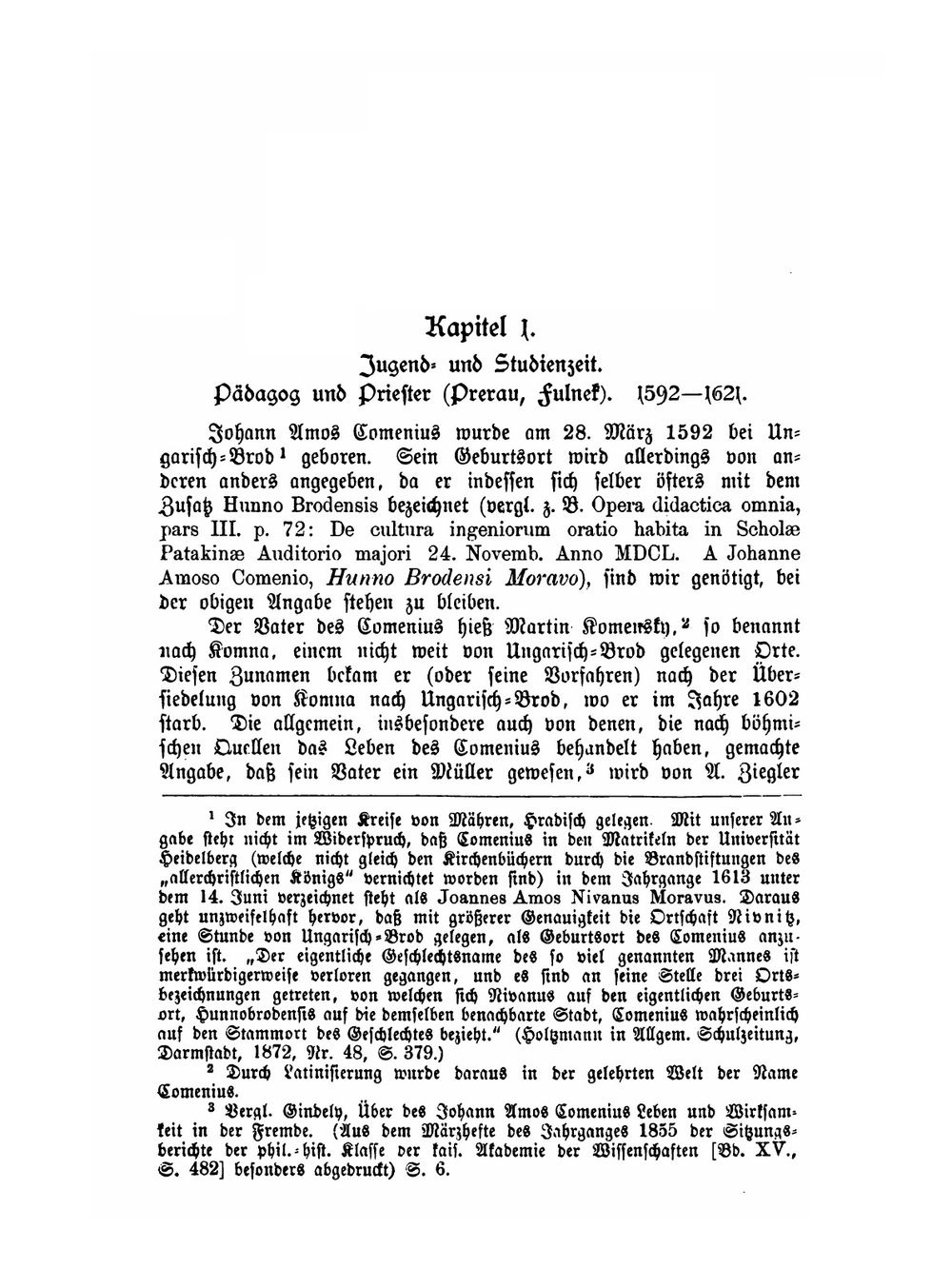 Joh. Amos Comenius' Grosse Unterrichtslehre | J.A. Comenius; C. Th. Lion