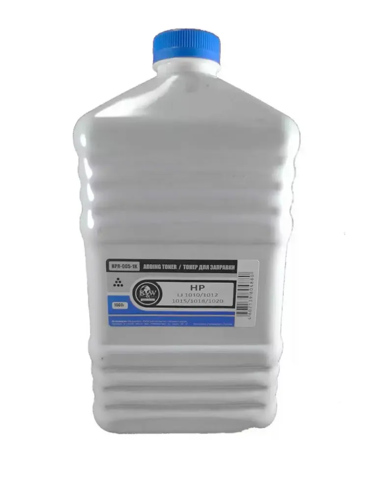 Тонер для картриджей HP Q2612A/C7115A/C4129X/CE505A/CZ192A (1кг) B&amp;W Premium