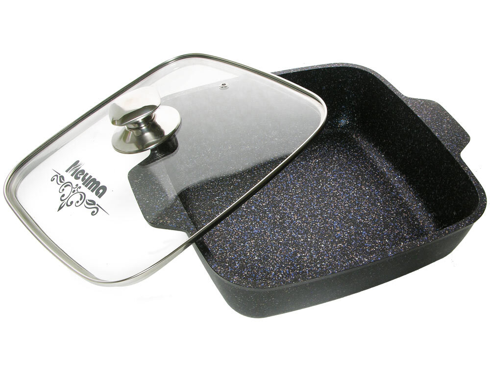 Жаровня 24*24см Гранит star