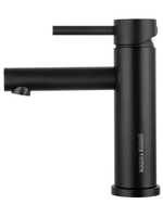 Смеситель для раковины WONZON & WOGHAND, Черный матовый (WW-H9089-MB)