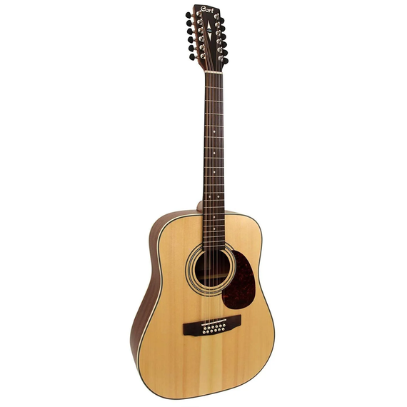 Cort Earth70-12-OP-WBAG Earth Series - акустическая гитара 12-струнная, цвет натуральный, чехол