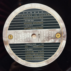 Винтажная виниловая пластинка LP Sandra Paintings In Yellow (Germany 1990)