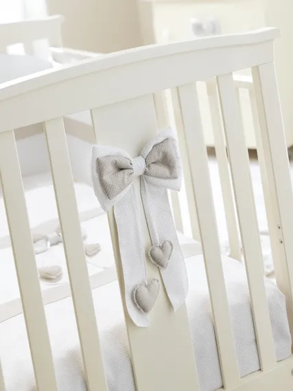 Детская кроватка на колесах Erbesi Lilli Ivory