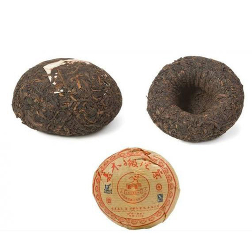 Пуэр Цзя Му Тэ Цзи Туо Ча (2011г провинция Юньнань Menghai Jiamu Tea Factory 9 лет) РЧК 100г