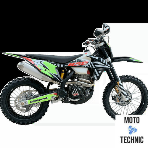 Кроссовый мотоцикл BSE T8 Green Twister (015)