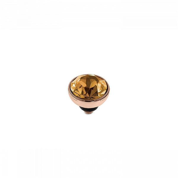 Шарм Qudo Bottone Topaz 8 мм 680192 BR/RG