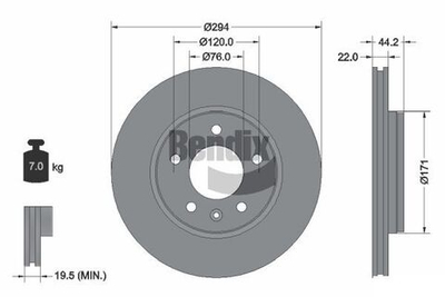 BENDIX Braking - BDS1081