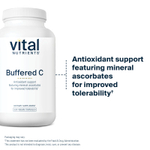 Vital Nutrients, Buffered C, 220 веганских капсул