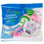 Шар (12''/30 см) Ура, Девочка!, Белый (200)/Розовый (433), пастель, 5 ст, 25 шт.