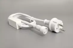 Блок питания универсальный 2А, 1.5 м., белый провод, Teamprof (TPF-220AC/DC-2AU-W)