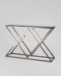 ИНСИГНИЯ 115*30 темный хром стекло smoke