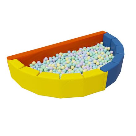 Сухой бассейн Romana «Ломтик» (стандартный), 300 шариков (Зефир микс)