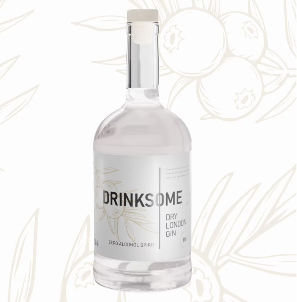 Лондонский джин "Dry London Gin" Напиток безалкогольный 0,7л/12шт кор